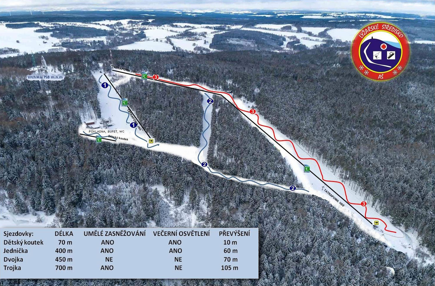 Aš -lyžařský areál