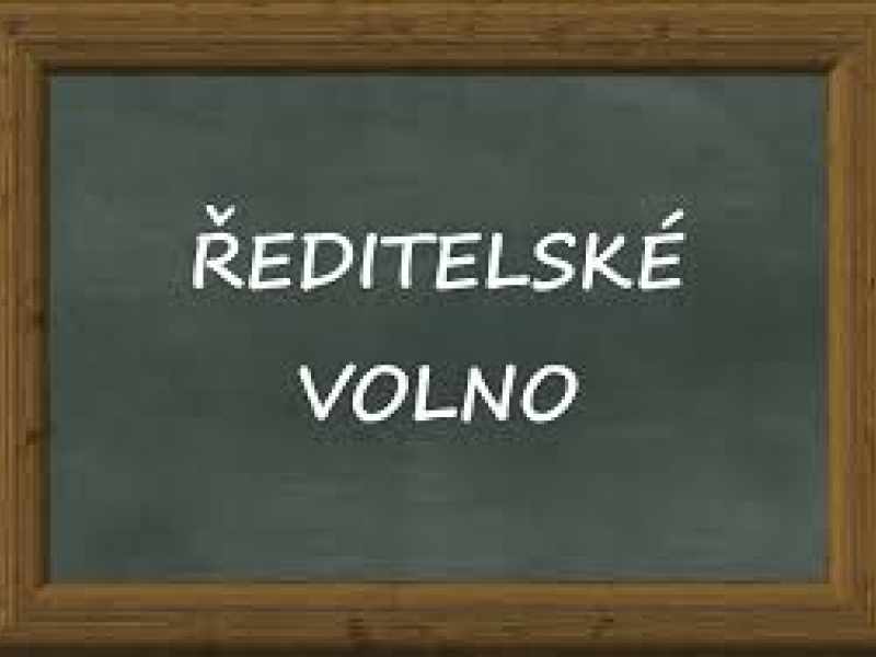 Ředitelské volno